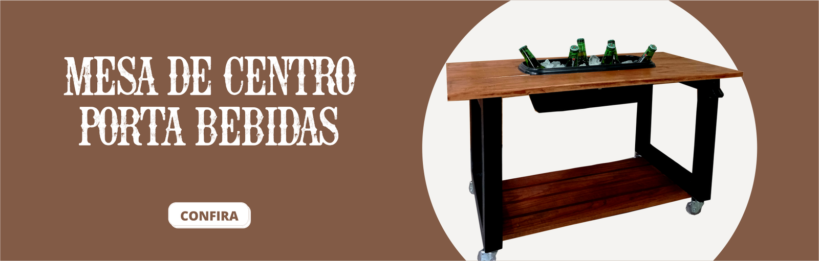 Mesa de centro cooler