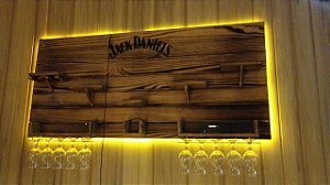 Adega de Parede Jack Daniels com Luz de Led