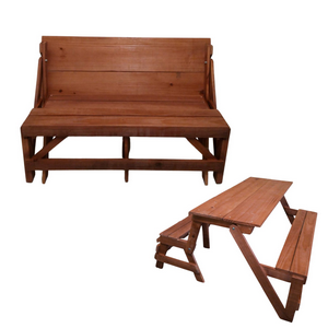 Banco Que Vira Mesa - 8 Lugares - 1,80 m