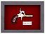 Quadro de Arma Resina Deringer Pocket Pistol - Clássico - Imagem 2